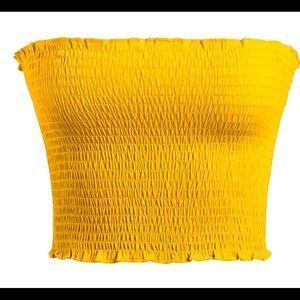 Yellow Tube Top